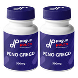 Suplemento Feno Grego 500mg - Cápsula - 60 Unidades 2 Frasco