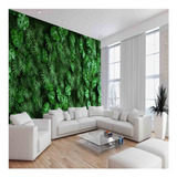 Adesivo De Parede Mural Verde Plantas Folhas 12m² Xna247