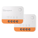 Sonoff Zbmini-l2 R4 Interruptor Wi-fi S/neutro (2 Unidades)