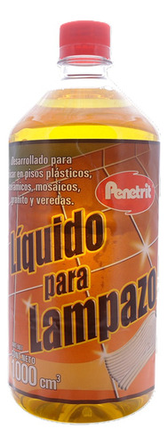 Liquido Para Lampazo Penetrit Pisos Plastico Mosaico 1000cm Color Amarillo