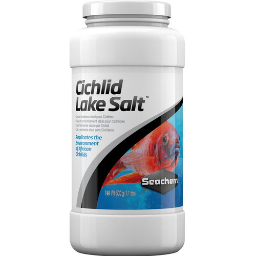 Suplemento De Sais Ciclídeos Seachem Cichlid Lake 500g + Nfe