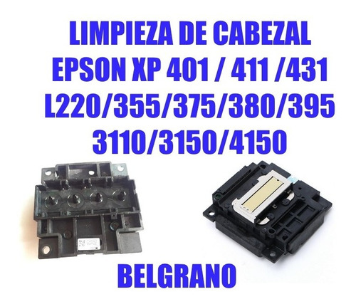 Limpieza De Cabezales Para Series L /xp 411 / Xp 401