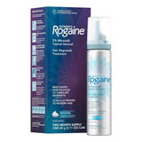 Rogaine Minoxidil 5% Dama Tratamiento Tópico En Espuma 60 Gr