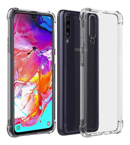 Estuche Para Samsung A50 Trasparente Rígido