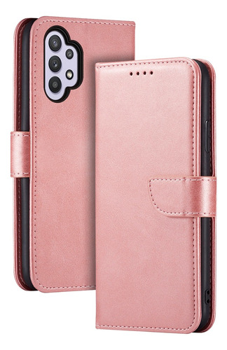 Carcasa Para Xiaomi Flipcover Premium Elegante Gold Rose