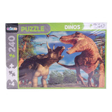 Puzzle Rompecabezas Dinos 240 Piezas Uniesco