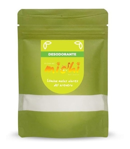 Desodorante En Polvo Para Arena De Gato 1 Kg