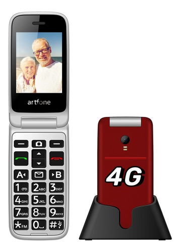 Teléfono Móvil Plegable 3g Para Personas Mayores, Botones Grandes Y Gran Volumen