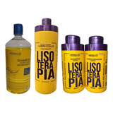 Kit Hidralize Lisoterapia Shampoo Condicionador Anti Residuo