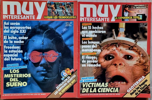 Lote 2 Revista Muy Interesante. 57 Y 59 /1990 Mendoza 