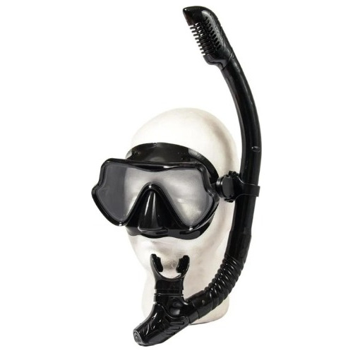  Kit Buceo Mascara Snorkel Profesional Ajustable Full Vision