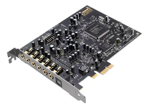 Tarjeta De Sonido Creative Sound Blaster Audigy Pcie Rx 7.1 Con Amplificador De Auriculares De Alto Rendimiento