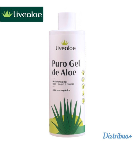 Gel De Babosa Hidratante Pele E Cabelos Aloe Vera - 500ml