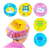 Gorros De Ducha Con Diseño De Animales - Pack 12 Unidades