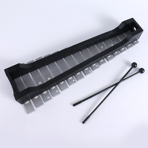 Kit Glockenspiel, Xilófono, Percusión De Aluminio, 15 Tonos,