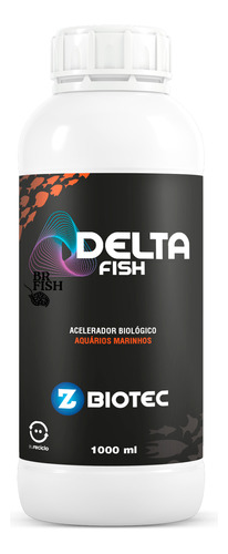 Acelerador Biológico Delta Fish Aquário Marinho Coral 1000ml