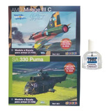  Mirage Iii C-1/100 Malvinas+ Puma+ Pegamento Devoto Hobbies