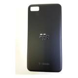 Blackberry Z10, ~ Negro Batera De Repuesto Carcasa Cover Bat