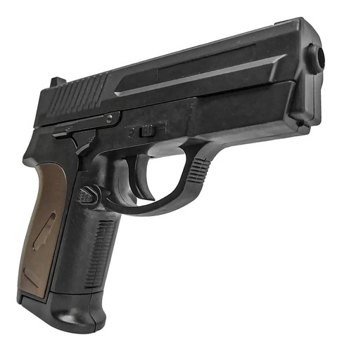 Pistola Airsoft P618 Compact Replica Spring 6 Mm 