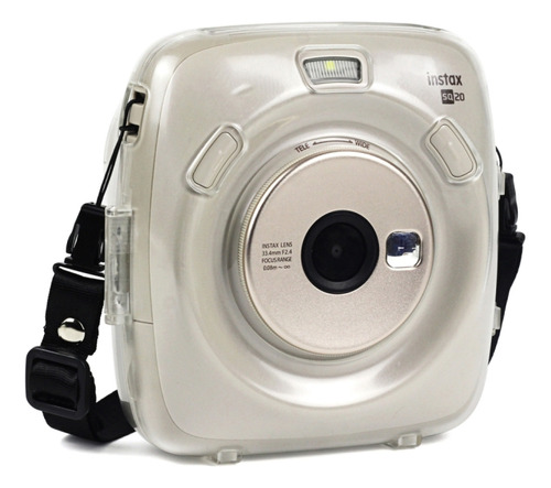 Funda Protectora De Cristal Con Correa Para Fujifilm Instax