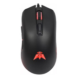 Mouse Gamer Tecmaster Rgb 3600dpi Negro Open Box