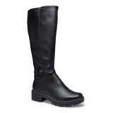 Bota Feminina Dakota Vertuo De Cano Longo Salto Grosso G9632