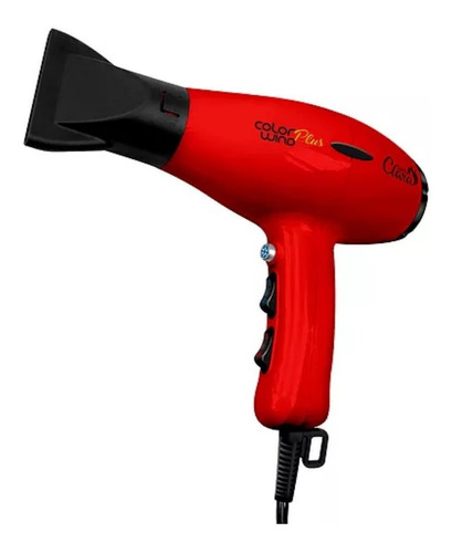 Secador De Cabelo Santa Clara Color Wind Plus 2400w E 220v Cor Vermelho