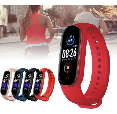 Reloj Smart Band M5 - Monitor Cardiaco - Calorias - Deportes