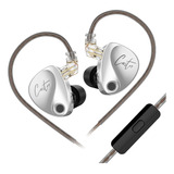 Auriculares Kz Castor Harman Target Silver Con Micrófono