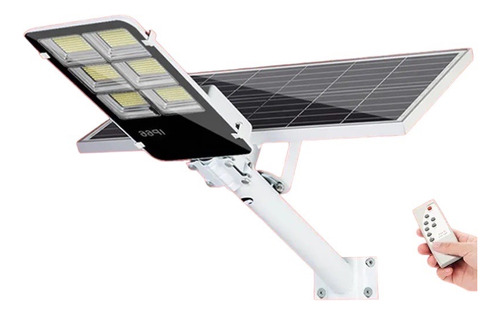 Lampara Solar Led Alumbrado Público 300w  Soporte Y Control