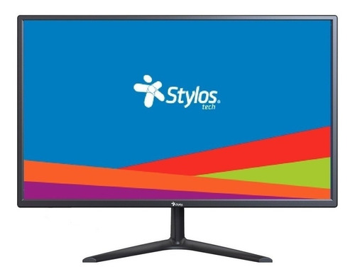 Monitor Stylos Smot3 19  60hz 5ms Led Hd Hdmi Vga Vesa Negro