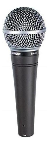 Sm48-lc Microfono Shure Dinamico Cardioide Color Negro