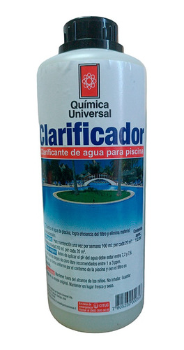 Clarificador Para Piscinas 1 Litro 