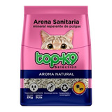 Arena Sanitaria Mineral Repelente Topk9 10 Kg