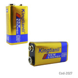 Batería 9v Alkaline Kingtianli