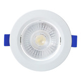 Spot Led Blumenau Slim Redondo 3w Bivolt Luz Amarela 3000k