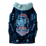 Campera/chaleco Kalon Harley Davidson Motocycles Para Perros