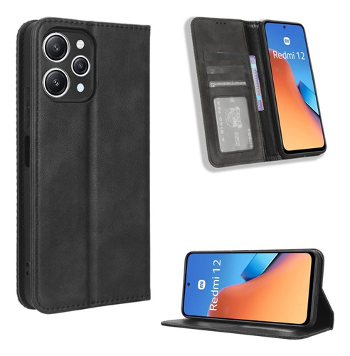 Funda De Teléfono Con Hebilla Magnética Para Xiaomi Redmi