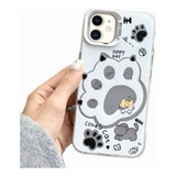 Funda Tpu Premium Diseño Gatito Para iPhone 11