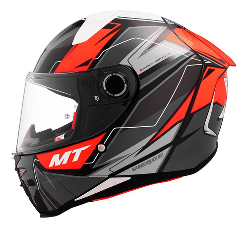 Casco Moto Mt Revenge 2 Xavi Vierge A5 Brillo Integral