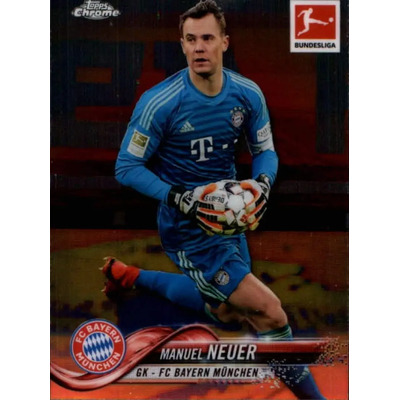 Topps Chrome Bundesliga 59 Manuel Neuer Fc Bayern Munich Soc