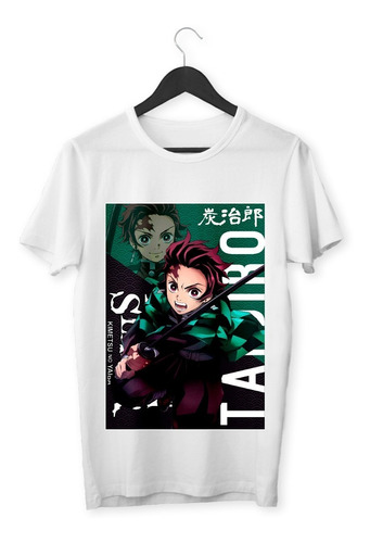 Remera Anime - Demon Slayer #030 - Tanjiro Kamado - Adultos