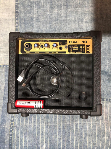 Amplificador Parquer Gal-10 Portable De 10w Para Guitarra