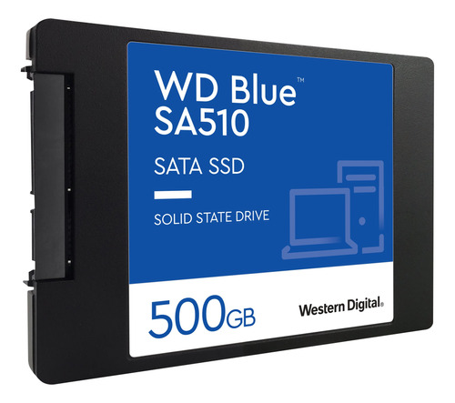 Disco Ssd Interno Wd 500 Gb Blue Sata  Wds500g3b0a