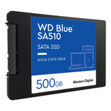 Disco Ssd Interno Wd 500 Gb Blue Sata  Wds500g3b0a