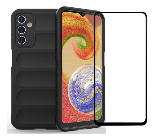 Soft Case Funda Tpu Uso Rudo Silicona Para Samsung +  Mica