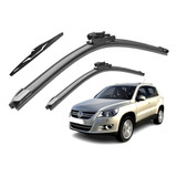 Juego 3 Limpiaparabrisas Para Vw Tiguan 2009 2010 2011 2012