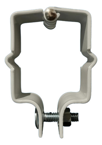 10 Abrazaderas Metalicas C\u002F Torn P\u002F Tubo Reja Acero 2*2puLG | Envío gratis