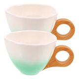 Tazas De Café Espresso, Estilo Europeo, 2 Unidades