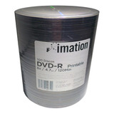Dvd Imation Printable Bulk X100-solo Envio X Mercadoenvios